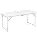 Karl Home 47.5 in. Rectangular Adjustable Folding Table