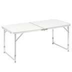 Karl Home 47.5 in. Rectangular Adjustable Folding Table