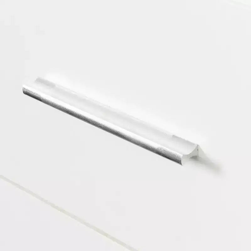Commode blanche à 6 tiroirs, 1 personne