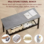 Ensemble de salle à manger rectangulaire noir/marron pour 4 personnes, 2 chaises et un banc