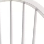 Chaise de salle à manger Windsor à dossier à barreaux, sans accoudoirs, 1 place
