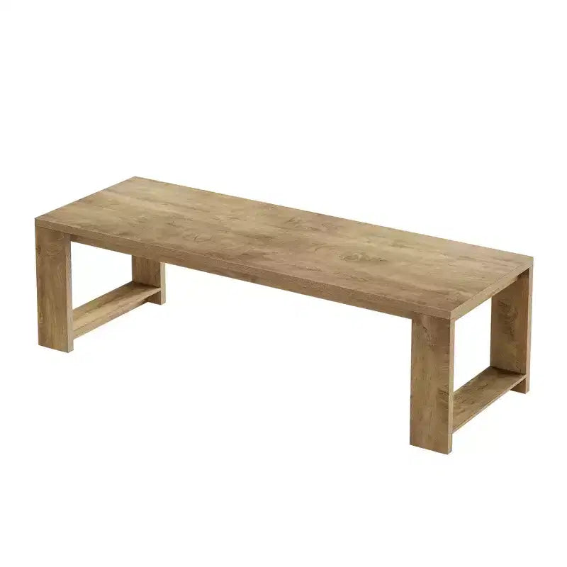 MAYEERTY 86.61 Grande Table de Salle à Manger Spacieuse, Bureau Multifonctionnel avec Pieds Larges Robustes et Montage Facile