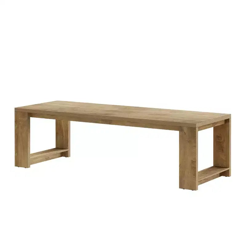 MAYEERTY 86.61 Grande Table de Salle à Manger Spacieuse, Bureau Multifonctionnel avec Pieds Larges Robustes et Montage Facile