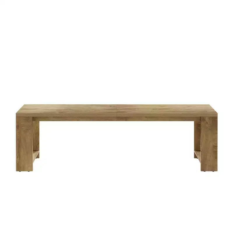 MAYEERTY 86.61 Grande Table de Salle à Manger Spacieuse, Bureau Multifonctionnel avec Pieds Larges Robustes et Montage Facile