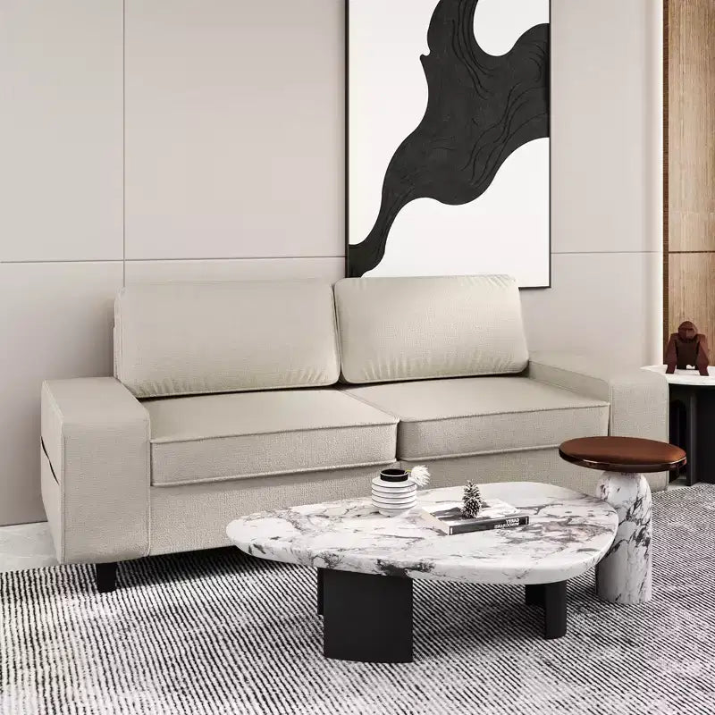Causeuse de salon d'intérieur de style moderne Uptiot