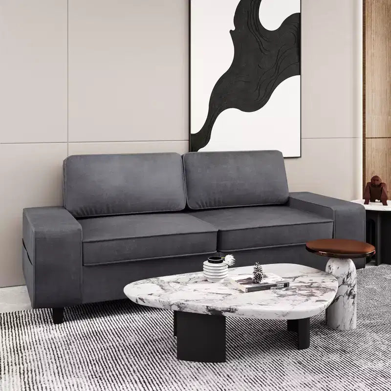 Causeuse de salon d'intérieur de style moderne Uptiot