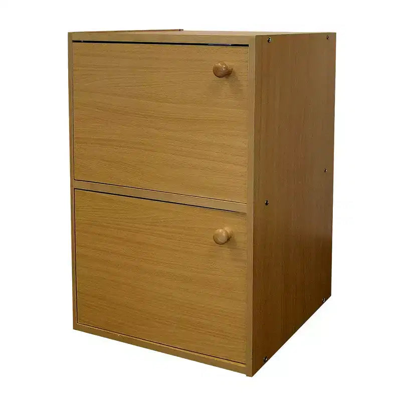 Bibliothèque HomeRoots 24 en bois naturel
