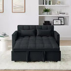 Okak Canapé-lit Moderne Pliable et Extensible 54.33 Canapé-lit Convertible Futon avec 3 longueurs et Dossier Ajustable pour Salon