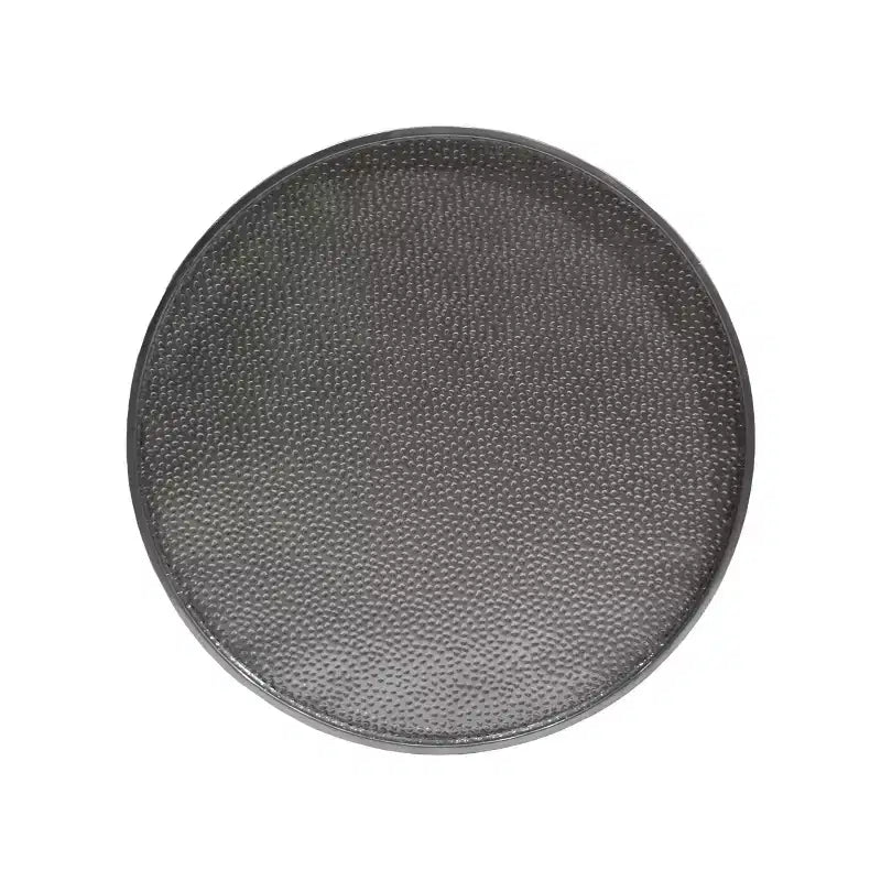 Okak Lot de 2 tables d'appoint, tables de bout modernes en métal pour l'intérieur et l'extérieur, tables basses décoratives pour le jardin, le salon, la cour, le balcon