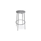 Meridian Furniture,Tyson Silver Iron Bar Stool
