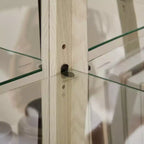Meuble de rangement de cuisine blanc à 2 portes, en MDF, montage par 1 personne