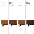 Meuble TV Mid-Century marron, 178 cm, convient aux téléviseurs jusqu'à 203 cm, assemblage par 1 personne